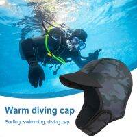 2MM Diving Head Cover Cold Proof Warm Mens Womens Snorkeling Headgear Sun Protection Swimming Hat for Outdoor Surfing Wading Swim Caps