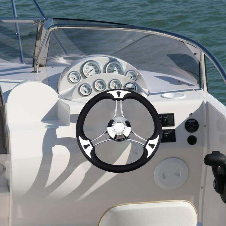 aternee Steering Wheel Marine Foam Steering Wheel for Marine Vessels