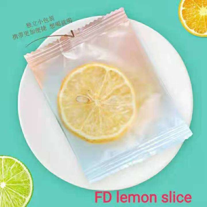 Freezedried lemon slices cumquat honey passion fruit tea instant fruit