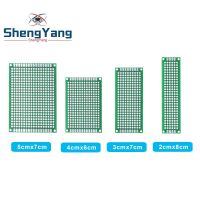 Shengyang เครื่องต้นแบบทองแดงสองด้าน4ชิ้น5X7 4X6 3X7 2X8ซม. คณะกรรมการสากล Pcb บอร์ดสำหรับ Arduino ไฟเบอร์กลาส