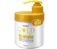 ทรีทเม้นท์ หมักผม ครูเซ็ทโกล์ด คริสตัล  500 มล.สีขาว Cruset Gold Crystal Hair Treatment 500ml.