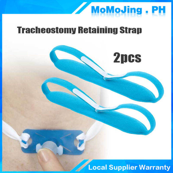 2Pcs Tracheostomy Tube Straps Tracheostomy Fixation Belt Tracheostomy