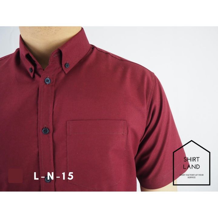 dsl001-เสื้อเชิ้ตผู้ชาย-เสื้อเชิ้ตผู้ชายไซส์ใหญ่-คอปก-แขนสั้น-สีเข้ม-2xl-4xl-ไซส์ใหญ่-เสื้อเชิ้ตผู้ชายแขนสั้น-เสื้อคนอ้วน-big-size