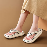 2022 New Summer Women Slippers Flip Flops Men Slides Couples Outside Thick Soft EVA Non-slip Sole Casual Beach Home Slipper