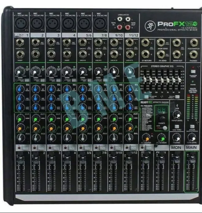 Mixer Mackie Pro FX 12 v2 ( 12 channel ) ORIGINAL Lazada Indonesia