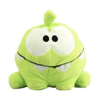 1pc 20cm Hot Game Cartoon Cut The Rope Om Nom green Frog Stuffed Animal Plush Toys Kids Toys Children Collection Gift
