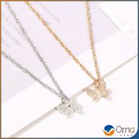 Orna สร้อยคอจี้ผีเสื้อ สร้อยคอสไตล์เกาหลี สร้อยคอแฟชั่น necklace