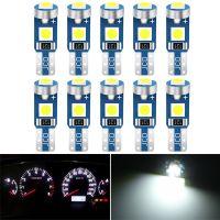 10Pcs T5 Led Bulb W3W Car Interior Lights Car Dashboard Lights For Toyota Land Cruiser Camry Prado Prius Yaris Corolla Vitz