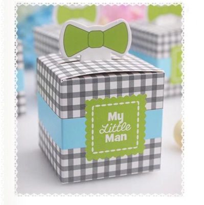 New "My Little Man" Wedding Candy Box Gift Packaging Chocolate package Favors 100pcs gift box
