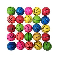 【YF】❃❁❦  3cm 10pcs Children Colored Bouncing Rubber Outdoor Kids Sport Games Elastic basketball Juggling Jumping Balls