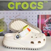 ☫✽☈ crocs แท้ 100 crocs Classic Hiker Clog รองเท้าแตะ พื้นหนา กันลื่น เหมาะกับเดินชายหาด สไตล์คลาสสิก สําหรับผู้ชาย และผู้หญิง มี 6 สี206772