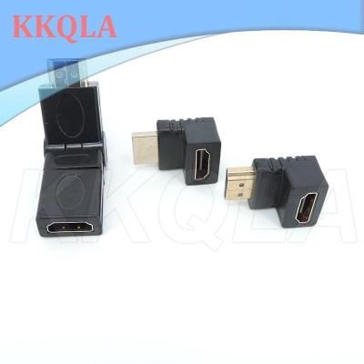 QKKQLA Adjustable HDMI-compatible male to female connector 90 270 degree converter right angle adapter elbow for HDTV tv video cable