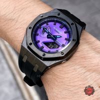 G-SHOCK Casioak Ga-2100 Rubber Strap Black Panther Wakanda Forever New Version