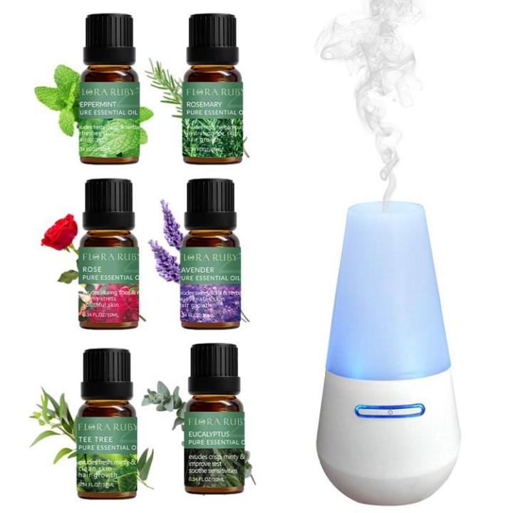 Essential Oil Set Aromatherapy Diffuser Oils Set Plant Extracts Long  Lasting 6pcs Diffuser Oil Safe Multifunctional for Massage Humidifier Spa  Perfume show