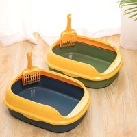 Wholesale home style series cat litter box to send cat litter shovel cat toilet Home style series cat litter box