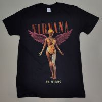 เสื้อวง​ Nirvana in utero ลิขสิทธิ์​ nirvana ปี.S-5XL