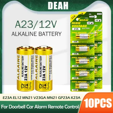 5X PILA LRV08 12V 23A L1028 ALKALINE