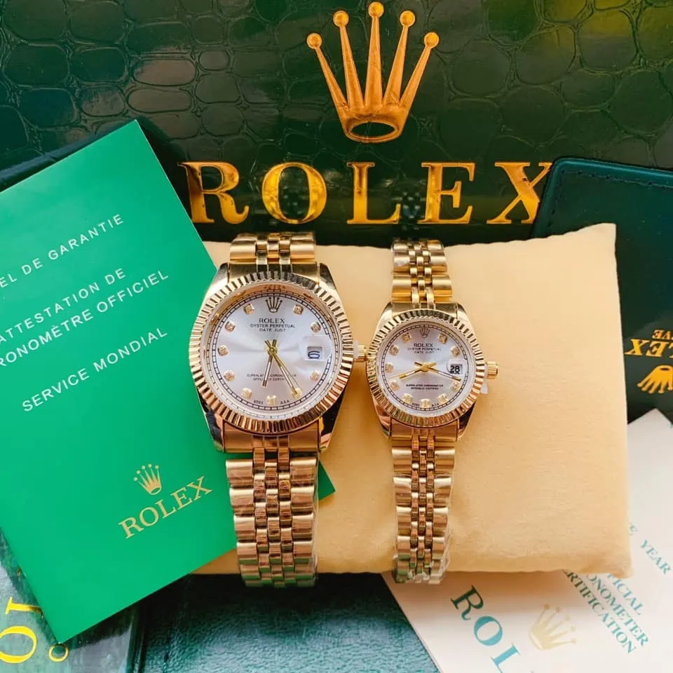R0lex like automatic second Watch couples men's and women's accessories 100  water proof non-tarnish Lazada PH