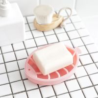 Leaf shape soap holder Non slip soap box Toilet shower tray draining rack bathroom gadgets soap dish soap tray holder