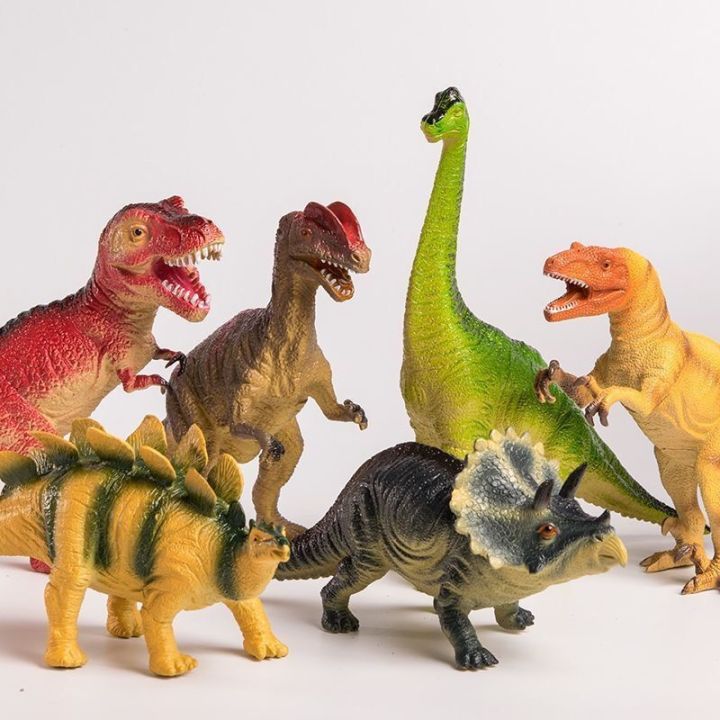 jurassic-dinosaur-tyrannosaurus-rex-children-toys-suit-combination-of-little-male-girl-plastic-soft-glue-simulation-animal-model