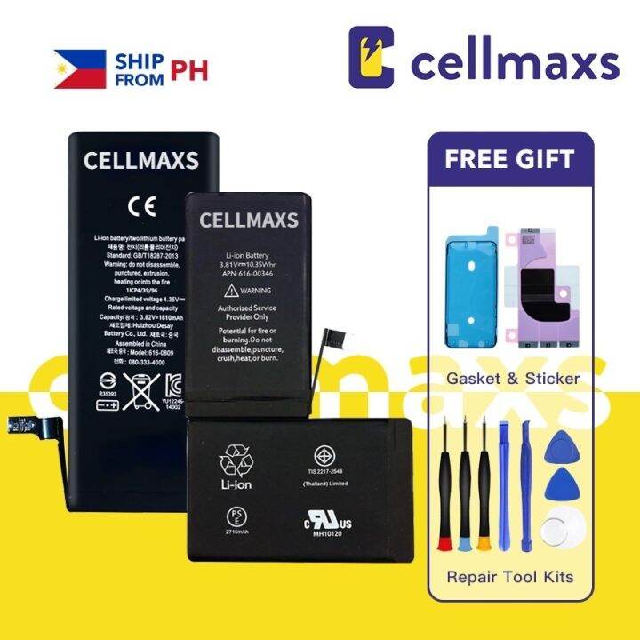 Cellmaxs Battery Compatible For iP 5 5S SE 6 6s Plus 7 8 Plus X Xs max ...