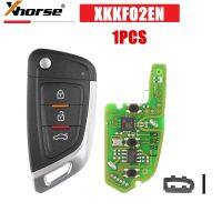 [HOT CPPPPZLQHEN 561] 1ชิ้น/ล็อต XHORSE XKKF02EN Universal Remote Car Key พร้อม3ปุ่มสำหรับ VVDI Key Tool