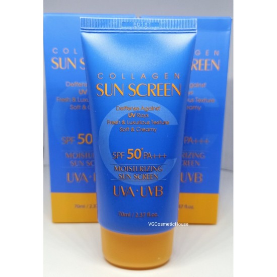 Hcmkem chống nắng 3w clinic collagen sun screen spf50+ pa+++ màu xanh - ảnh sản phẩm 4