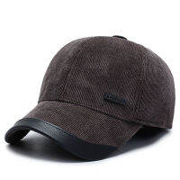 【COD/Ready Stock】Men Baseball Cap ผู้ชายขายร้อนปรับวัยกลางคนและผู้สูงอายุฤดูใบไม้ร่วงฤดูใบไม้ร่วงฤดูหนาวหมวกเบสบอลกลางแจ้งปิดหูกันหนาวC Asquetteหมวกหมวกอบอุ่นสำหรับผู้ชาย