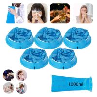 5pcs 1000ml Disposable Vomit Bags Portable Barf Bags Leakproof Nausea Bags for Travel Motion Car Aircraft Sickness Kids Pregnant