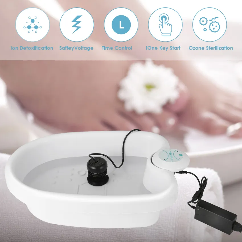 Ionic Detox Foot Bath Machine, Foot Detox Spa Ion Cleanse Chi