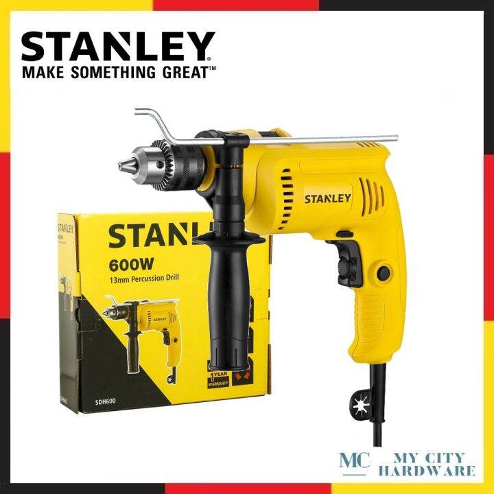 Stanley SDH600 13mm 600W percussion drill Lazada