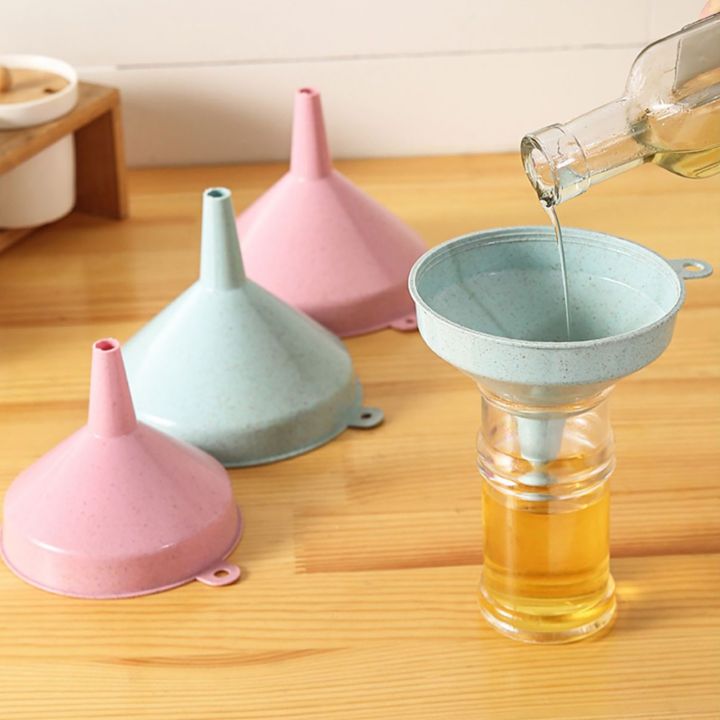 kitchen-funnel-for-oil-filling-bottles-colorful-large-liquid-plastic-funnel-oil-funnel-dispenser-funnel-transfer-easy-to-clean
