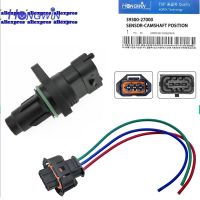 ปลั๊กเซ็นเซอร์ตำแหน่งเพลาลูกเบี้ยว39350-4A400 Q52fxc1uc สำหรับ KIA HYUNDAI H-1 H350 H100 Ioad DODGE Sori 2.5 D4CB สีน้ำเงินพิมพ์ลาย39350 4A400