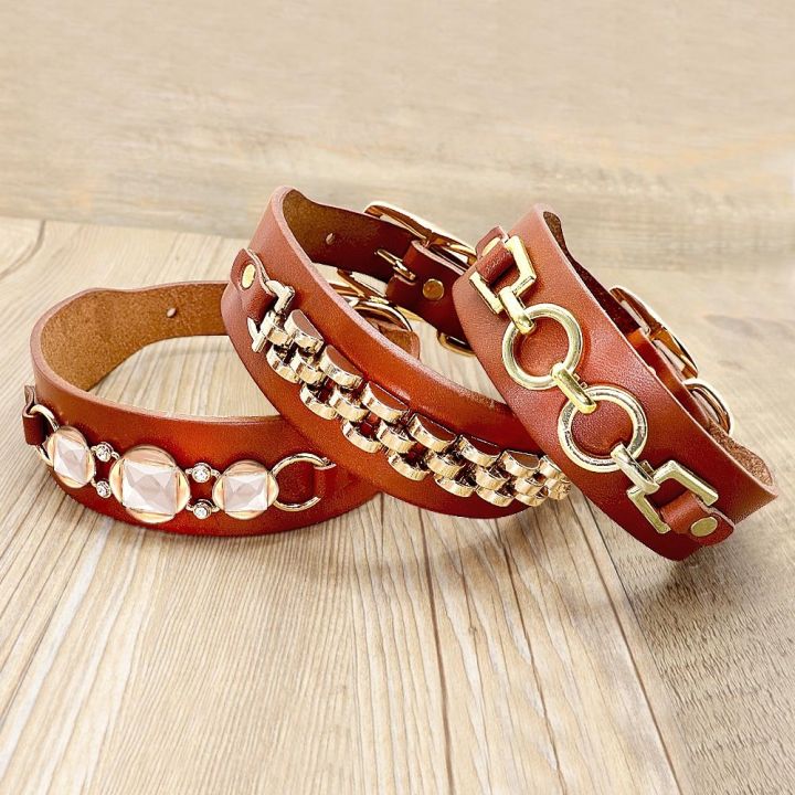 hot-real-leather-dog-collar-durable-dogs-collars-bling-rhinestone-cool-metal-dog-accessories-for-small-medium-dogs