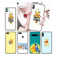 359NO Winnie The Pooh อ่อนนุ่ม Black ซิลิโคน ปก หรับ iPhone G31 Moto G41 G22 G42 13 14 G51 G52 12 G1000 G71 Max Plus Mini Pro เคสโทรศัพท์