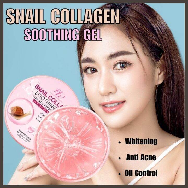 BEST SELLER!! Snail Collagen Soothing Gel Moisture Replenishment