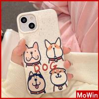 ┅✴❀ Mowin - เข้ากันได้สำหรับ เคสไอโฟน เคสไอโฟน11 เคส iphone 11เป็นมิตรกับสิ่งแวดล้อม Degradable Case Soft กันกระแทกป้องกันน่ารัก Good Dog เข้ากันได้กับ iPhone 13 Pro max 12 Pro Max 11 xr xs max 7Plus 8Plus