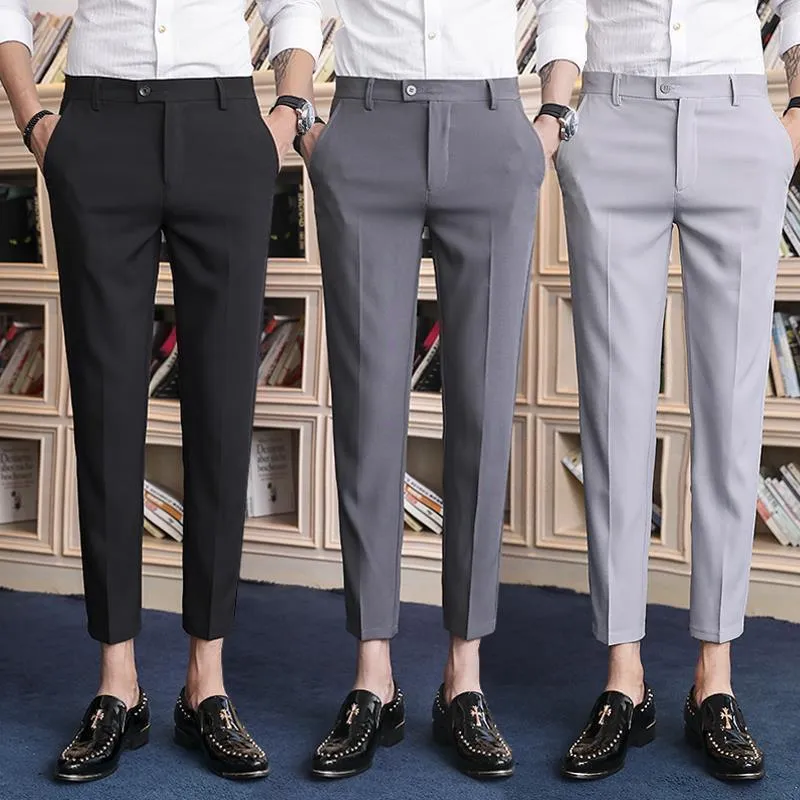 Buy Arrow Men Brown Patterned Weave Ankle Length Formal Trousers - NNNOW.com