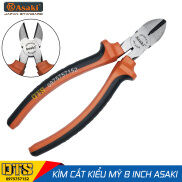 Kìm cắt kiểu Mỹ Asaki A+cut Tech 8 inch 200mm, thép High Carbon độ cứng cao