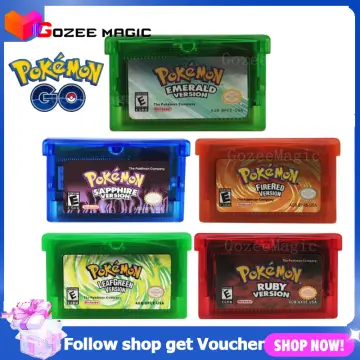 Pokemon Series NDSL GB GBC GBM GBA SP Video Game Cartridge Console