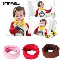 ◐◐  Newborn Baby Pullover Bibs Autumn And Winter Collar Neckerchief Children Kids Scarves O Ring Neck Scarf For Baby Pullover Bibs