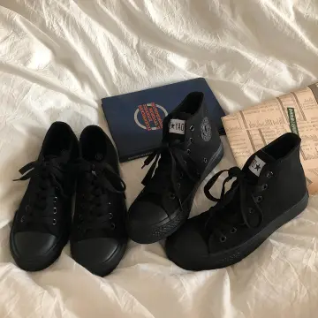 All black clearance trendy shoes