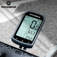 ROCKBROS ที่ตรวจจับความเร็วปั่นจักรยาน GPS จักรยานคอมพิวเตอร์ MTB Road Type-C กันน้ำตัววัดความเร็วรอบปั่น Heartrate Accessorie