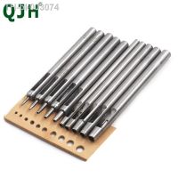 ✘♧✌ QJH 10pcs/set Round Leather Shape Hole Punch Kit Belt Hollow DIY Punch Set Metal Cutter Tool 0.5-5mm for Watch Band Fabric