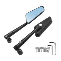 CNC Motorcycle Rear Side View Mirrors Adjustable with Bolt 8mm 10mm Anti Glare Mirrors