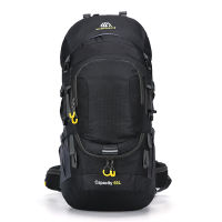 Outdoor backpack camping bag 5060l men with light reflection waterproof travel backpack man camping hiking bags backpack sports