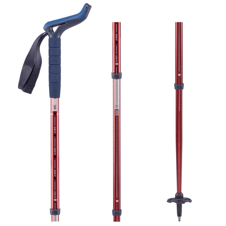 1-ergonomic-country-walking-pole-a300-red