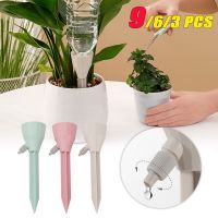 3/6/9Pcs Adjustable Drip Irrigation System Indoor Outdoor Potted Plants Automatic Self-flowing Watering Spikes Gardening Tools Watering Systems  Garde