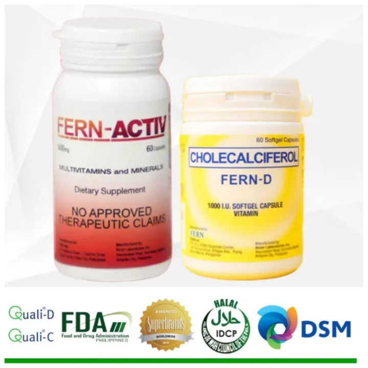 【New】 FERN D Fern Activ Milkca (Vitamin D B and Calcium) Lazada PH