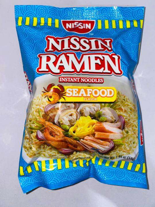 NISSIN RAMEN SEAFOOD 55gx72 Lazada PH